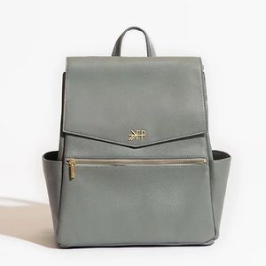 COPY - Freshly Picked Diaper Bag - Gray and Gold